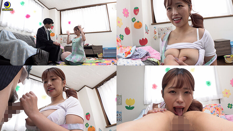 仕事でムラムラが溜まりまくったお疲れち○ぽを気の毒に思った近所の巨乳ギャル保育士がバブみ溢れるあまあま赤ちゃん淫語授乳手コキで何度も癒やし射精させてくれた。 椿りか